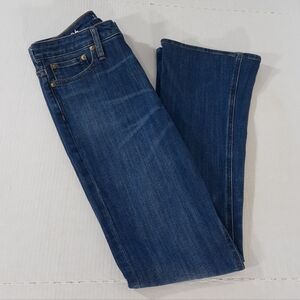 J Crew Skinny Flare Jeans in Wakeman Wash